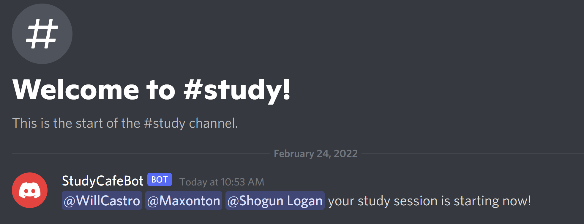 G6BotStudyChanel