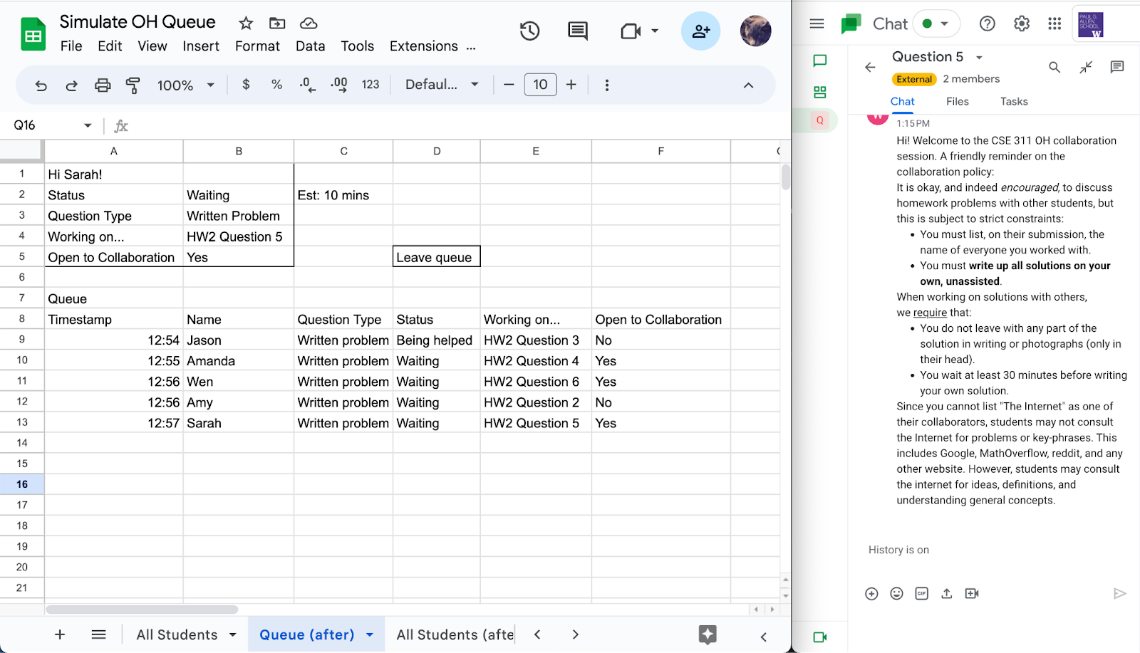 chat prototype