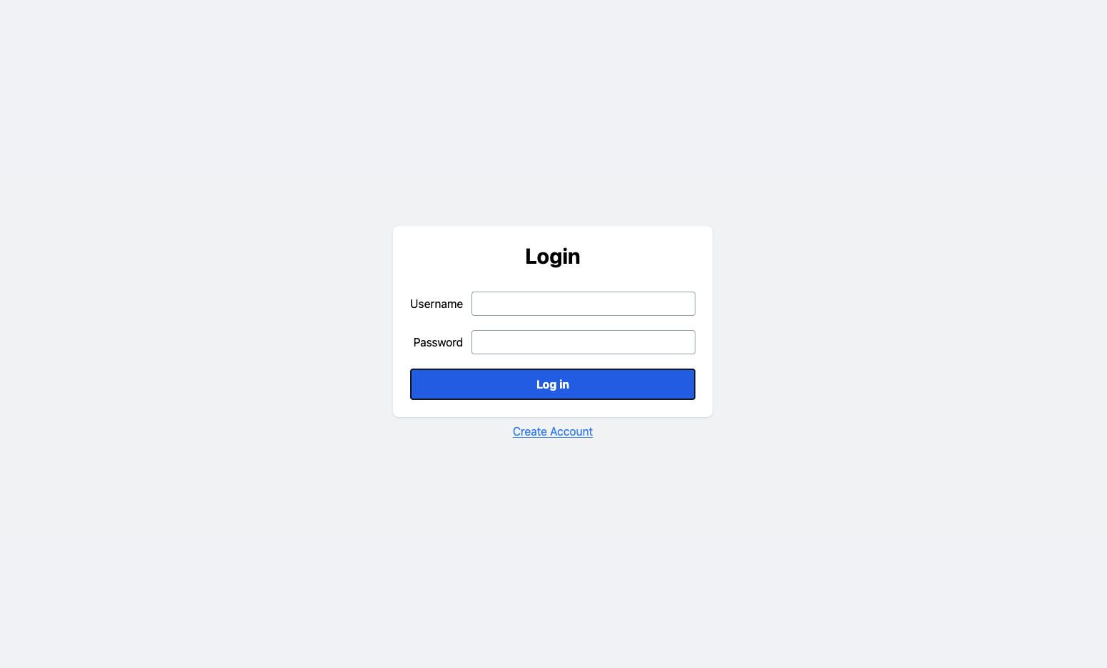 Login